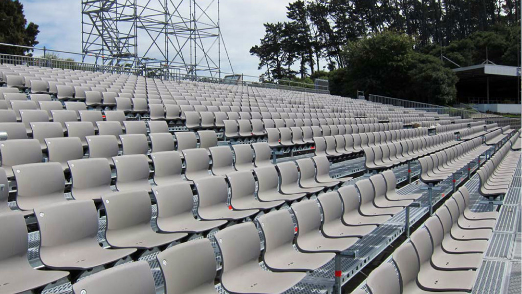 Grandstand seating by Camelspace