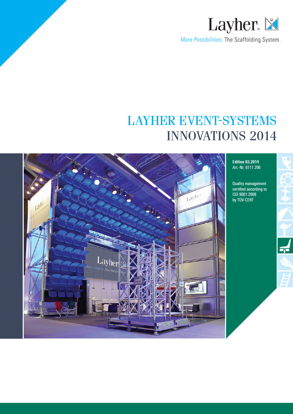 Layher Event Systems Innovations 2014 downloads