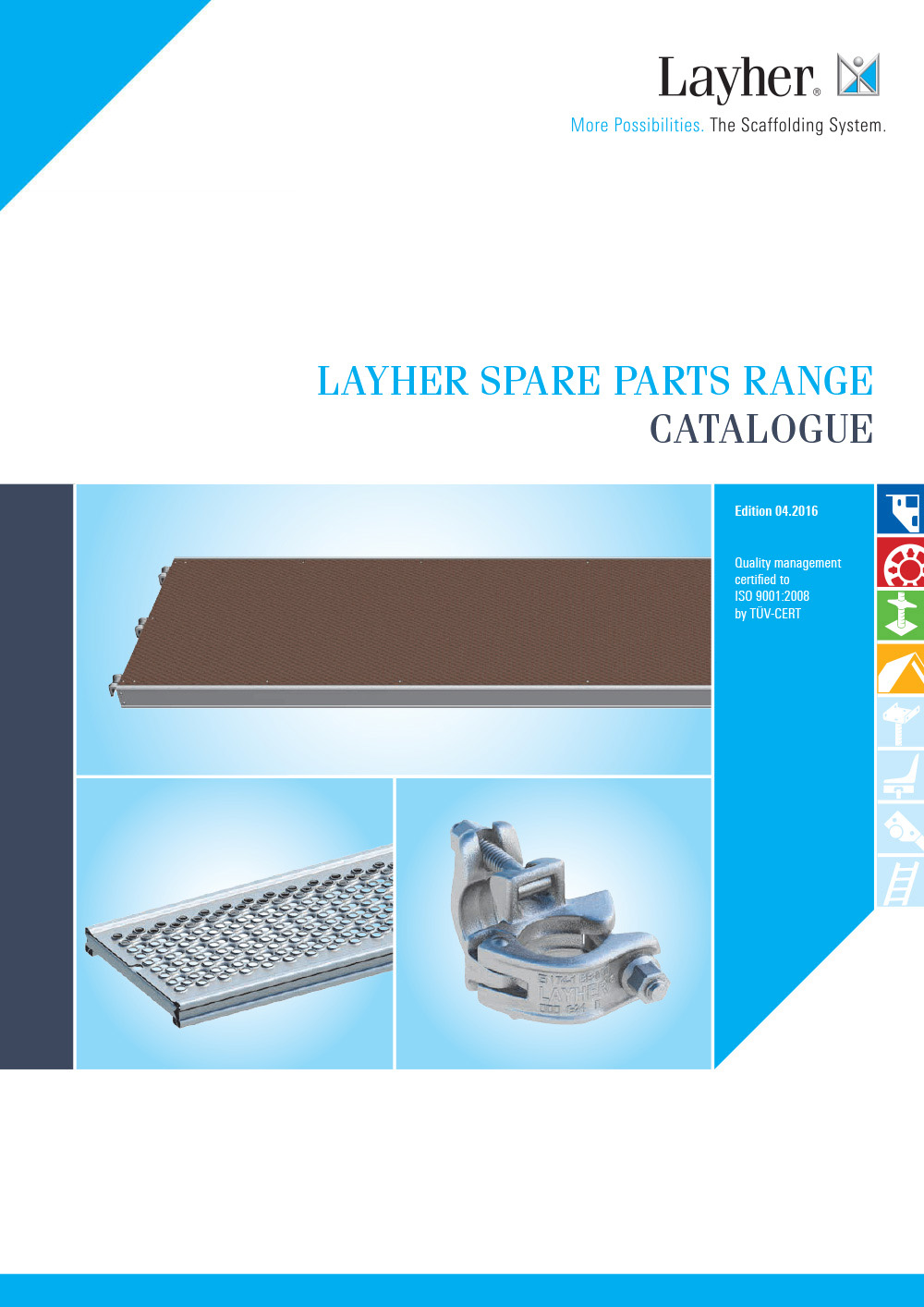 Layher Spare Parts Range Catalogue