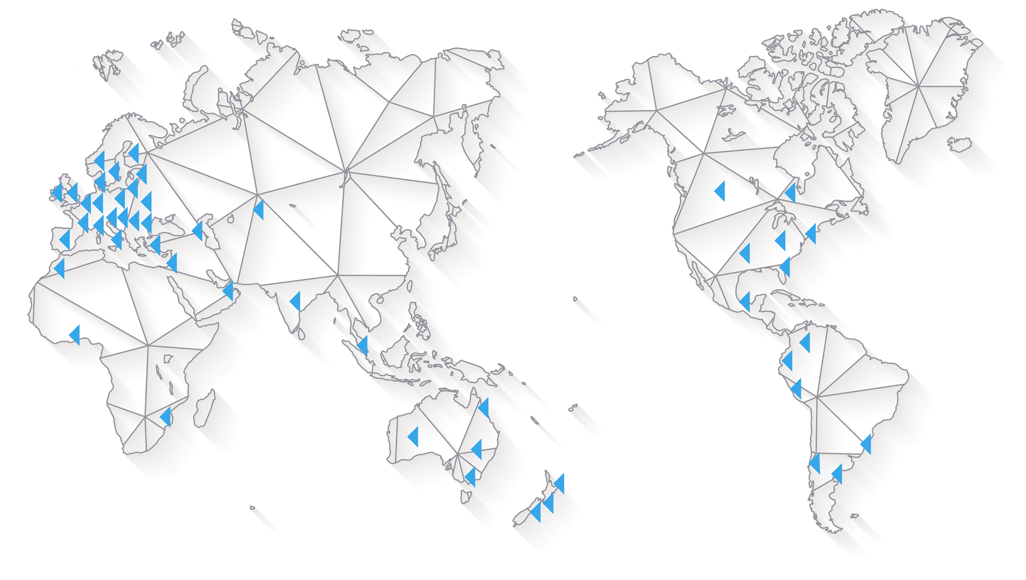 layher scaffolding world map