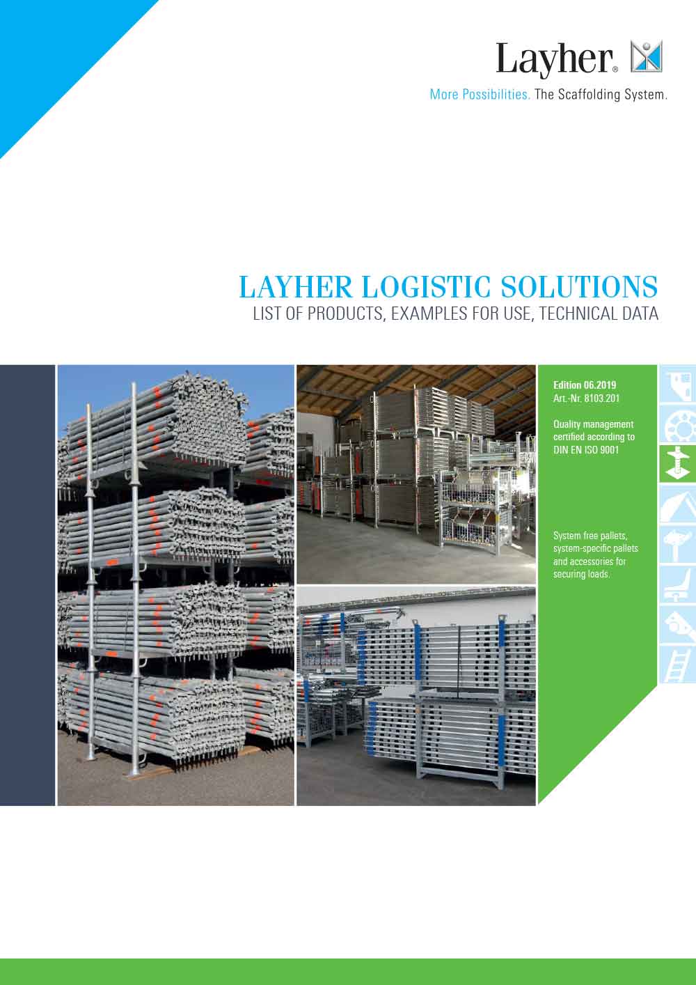 Layher Logistics Solutions brochures