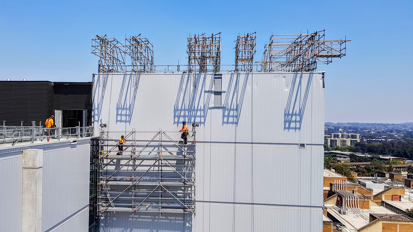 Cantilevered Above Scaffolding by Above Scaffolding