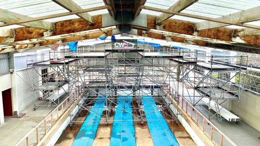 Foxton Swimming Pool reroof