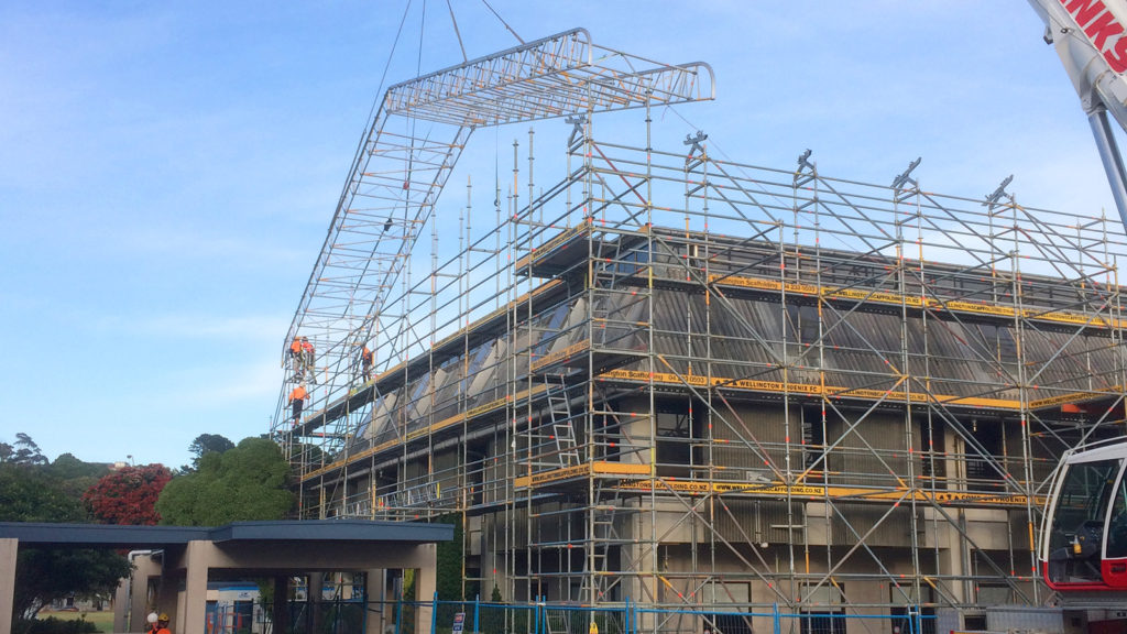 Kilbirnie Keder Roof XL by Wellington Scaffolding Services