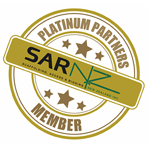 layher scaffolding SARNZ platinum partners member logo