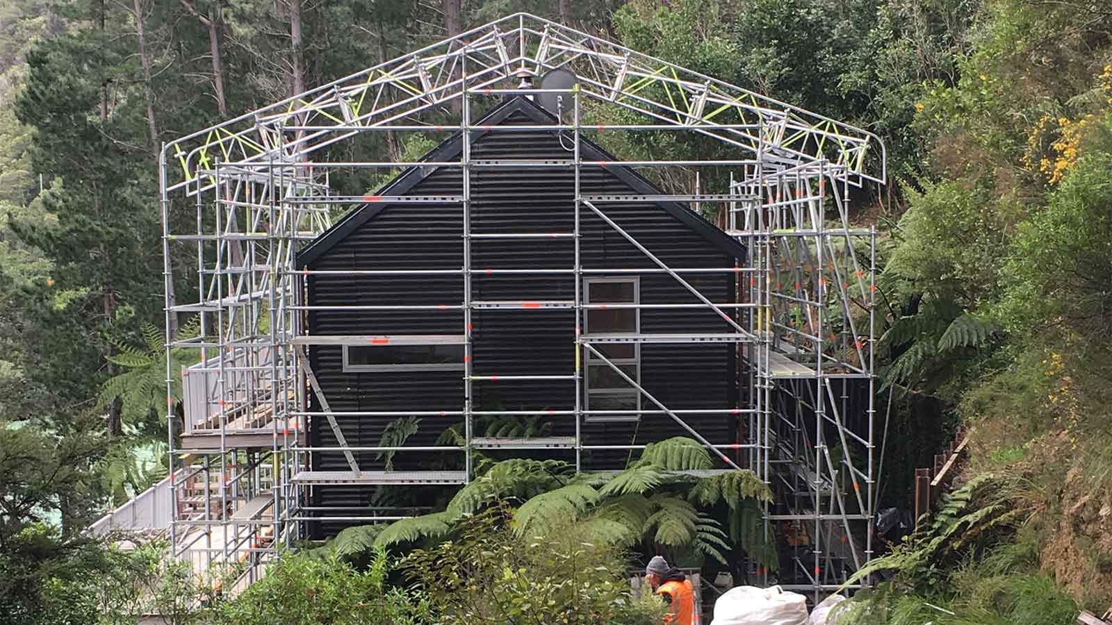 Marlborough Sounds Encapsulation by Scaffold Marlborough