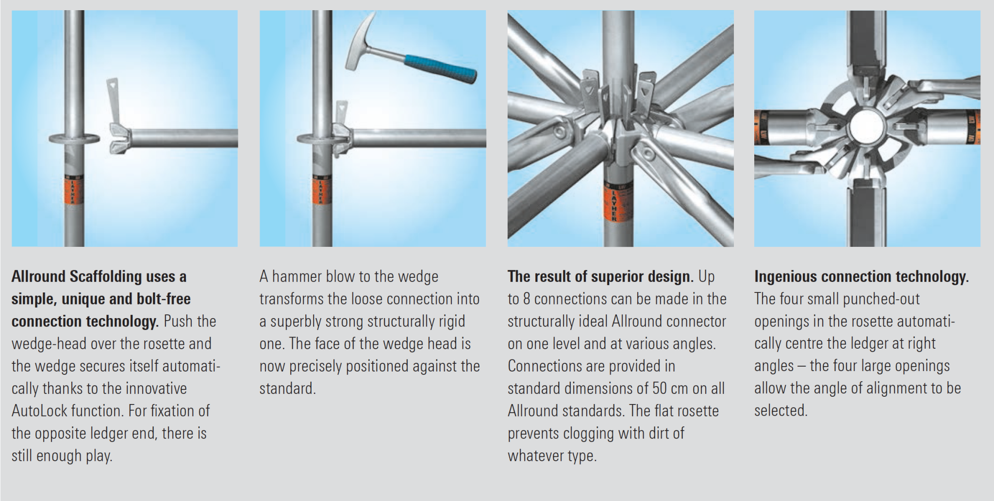Layher Allround Scaffolding System - Layher. The Scaffolding System.