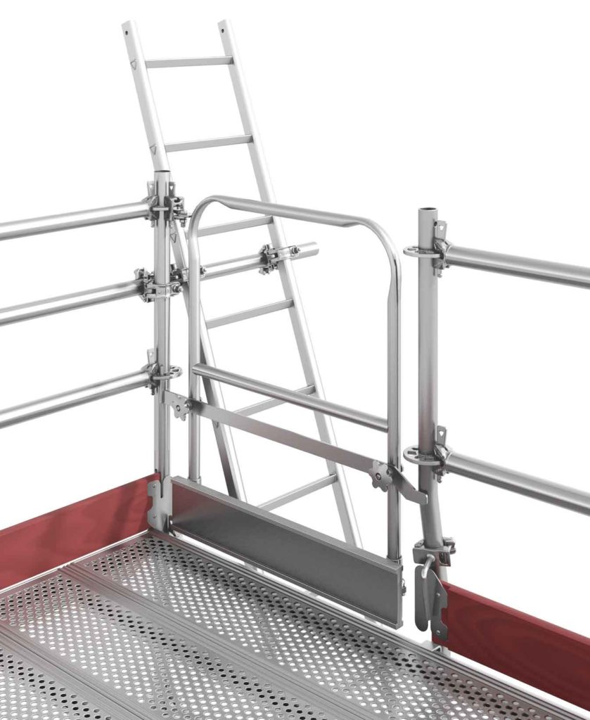 scaffolding safety gate