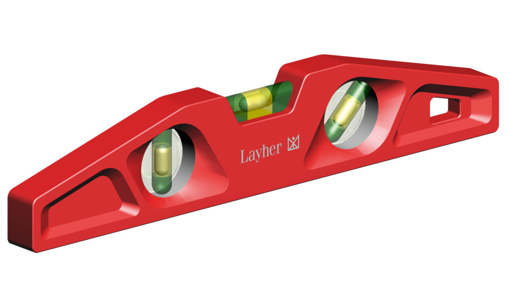 Layher magnetic spirit level