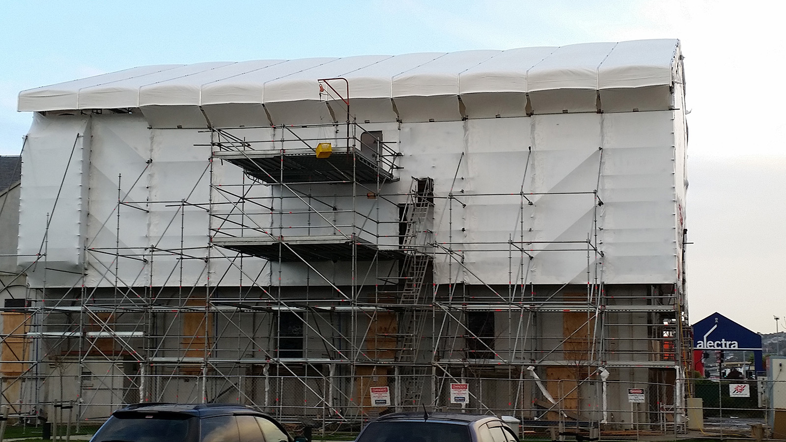 St. Patricks Church by Bramwell Scaffolding