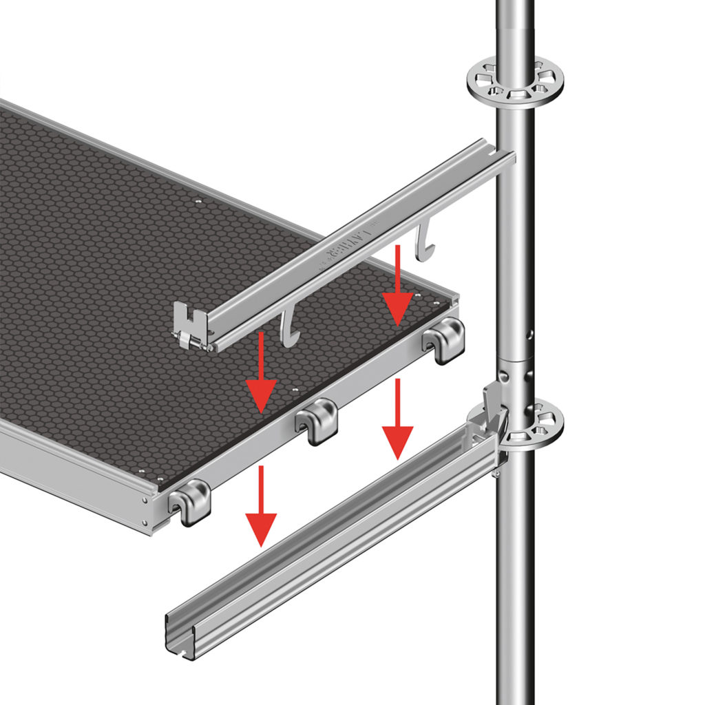 allround scaffolding system U profile