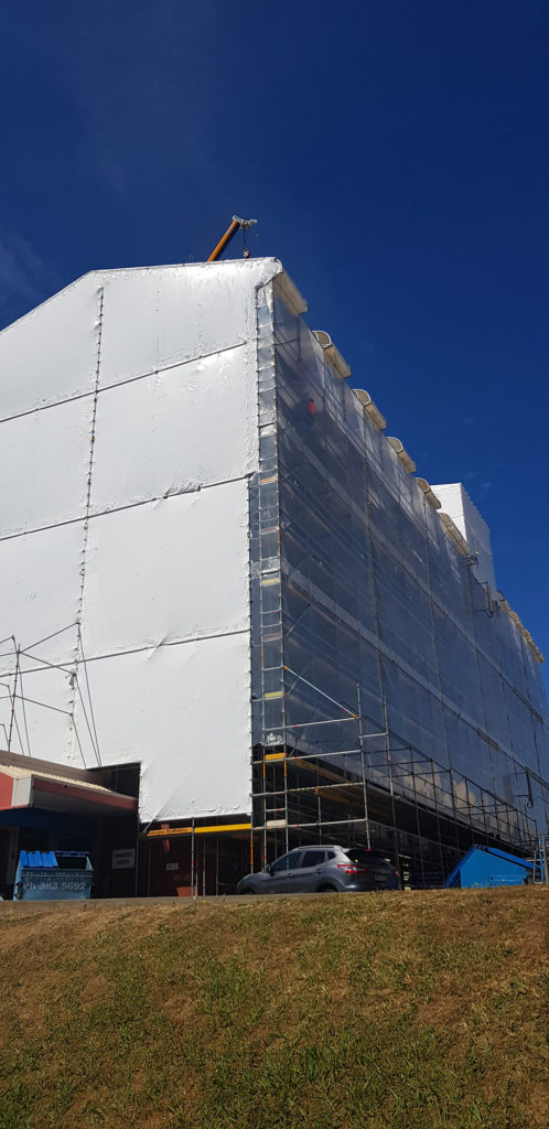 Layher Allround Scaffolding on Police College